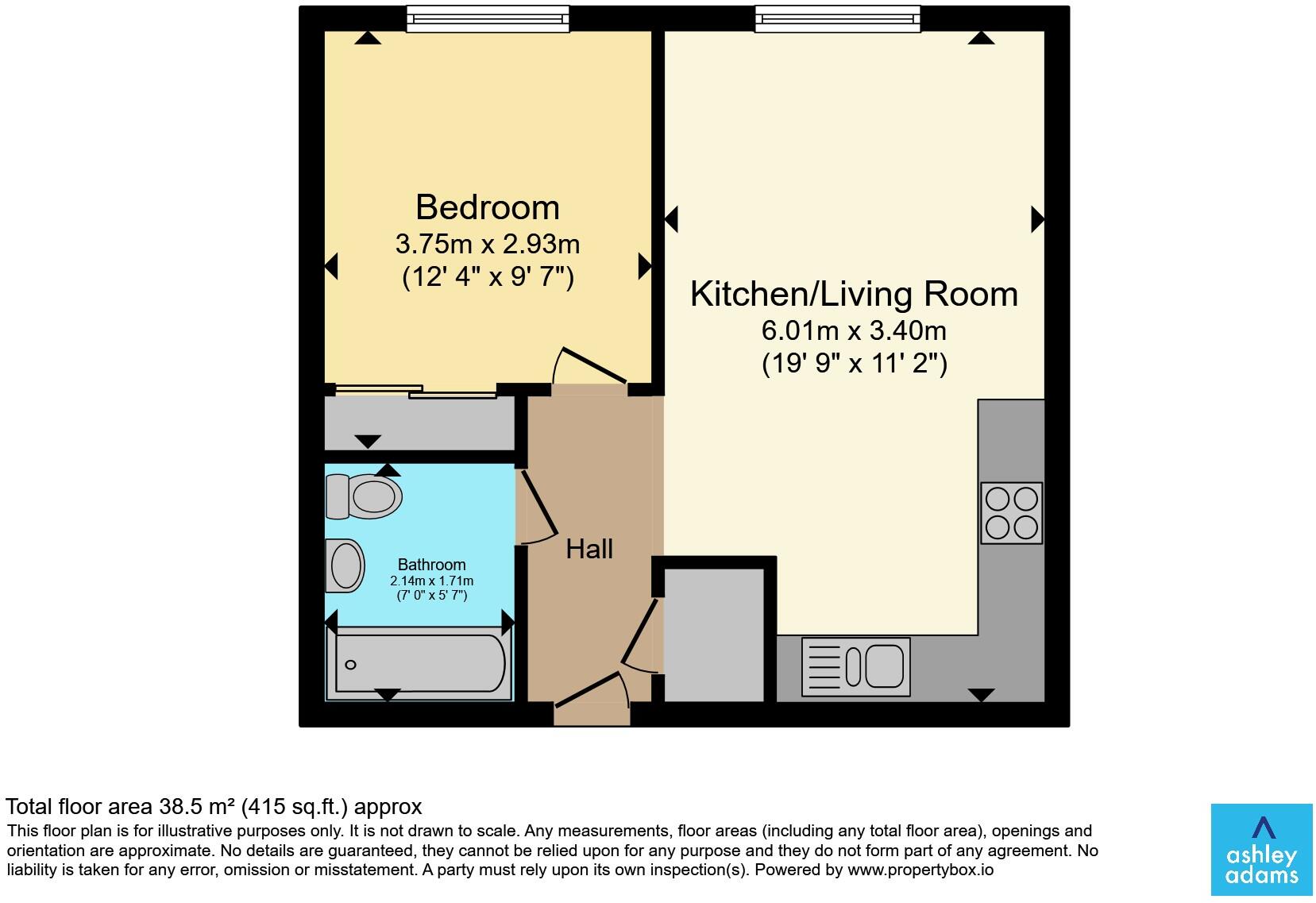 Bilsborrow Avenue, Derby floorplan