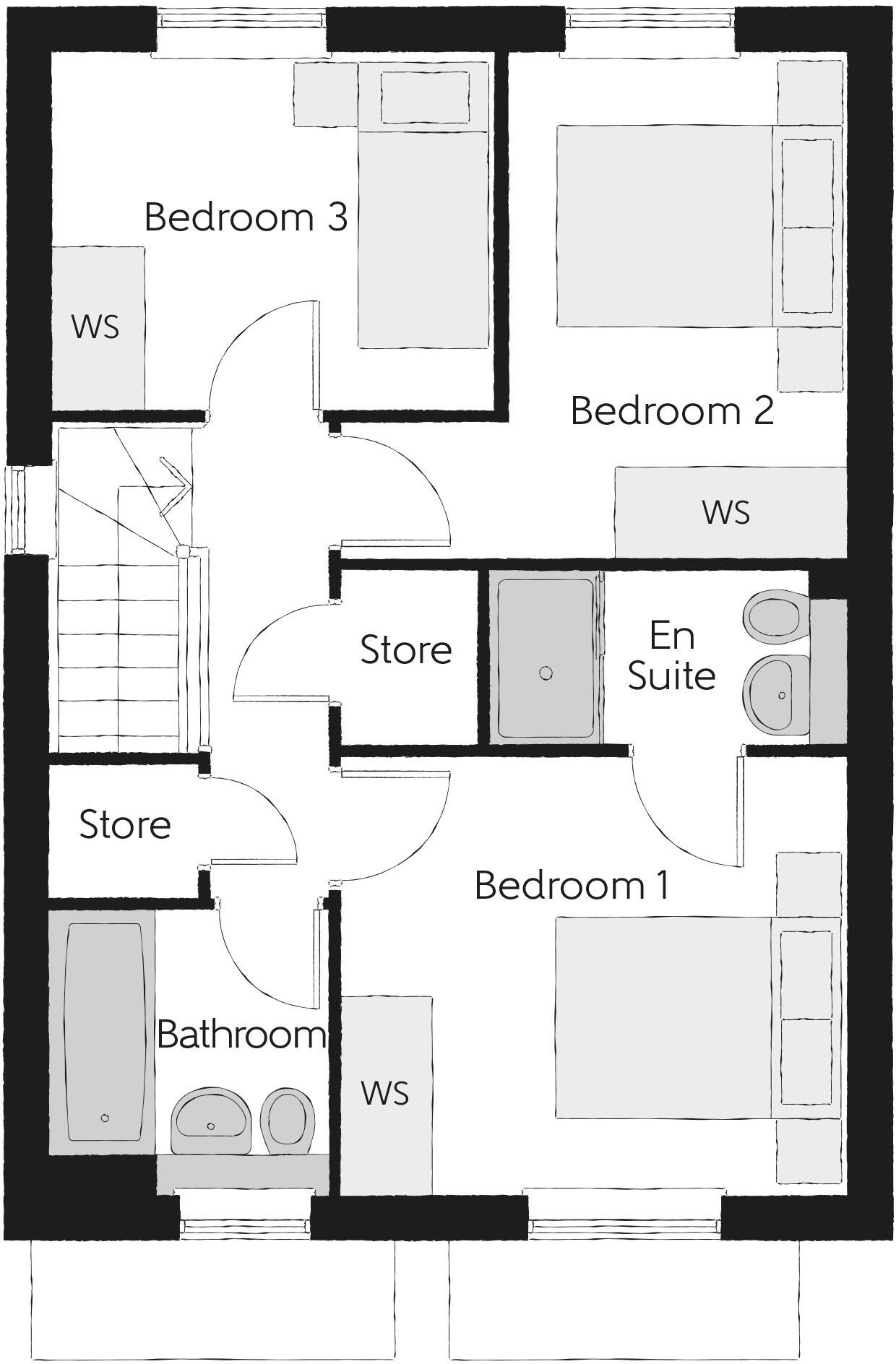 Oundle Road, Peterborough, 
PE7 3UP floorplan