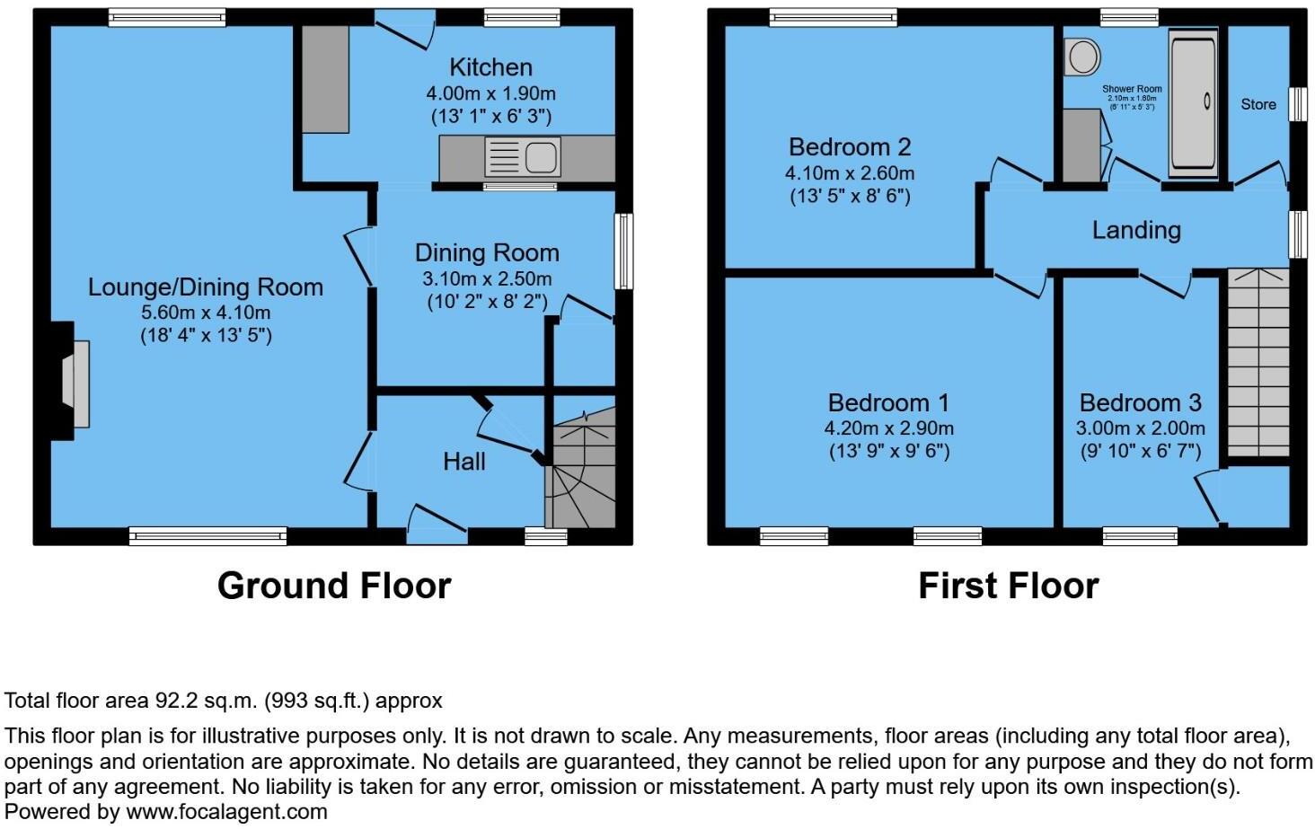 Salisbury Avenue, Newbold, Chesterfield, S41 8PQ floorplan