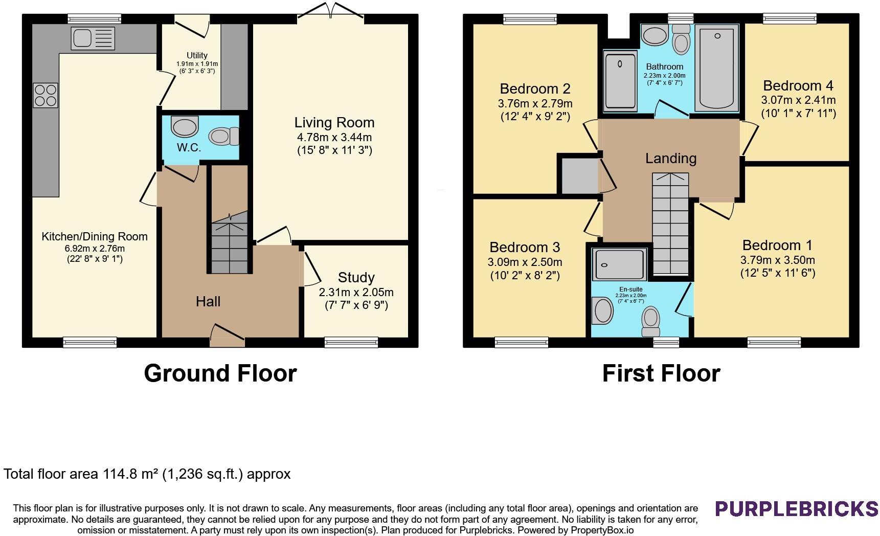 Sable Close, Selby, YO8 floorplan