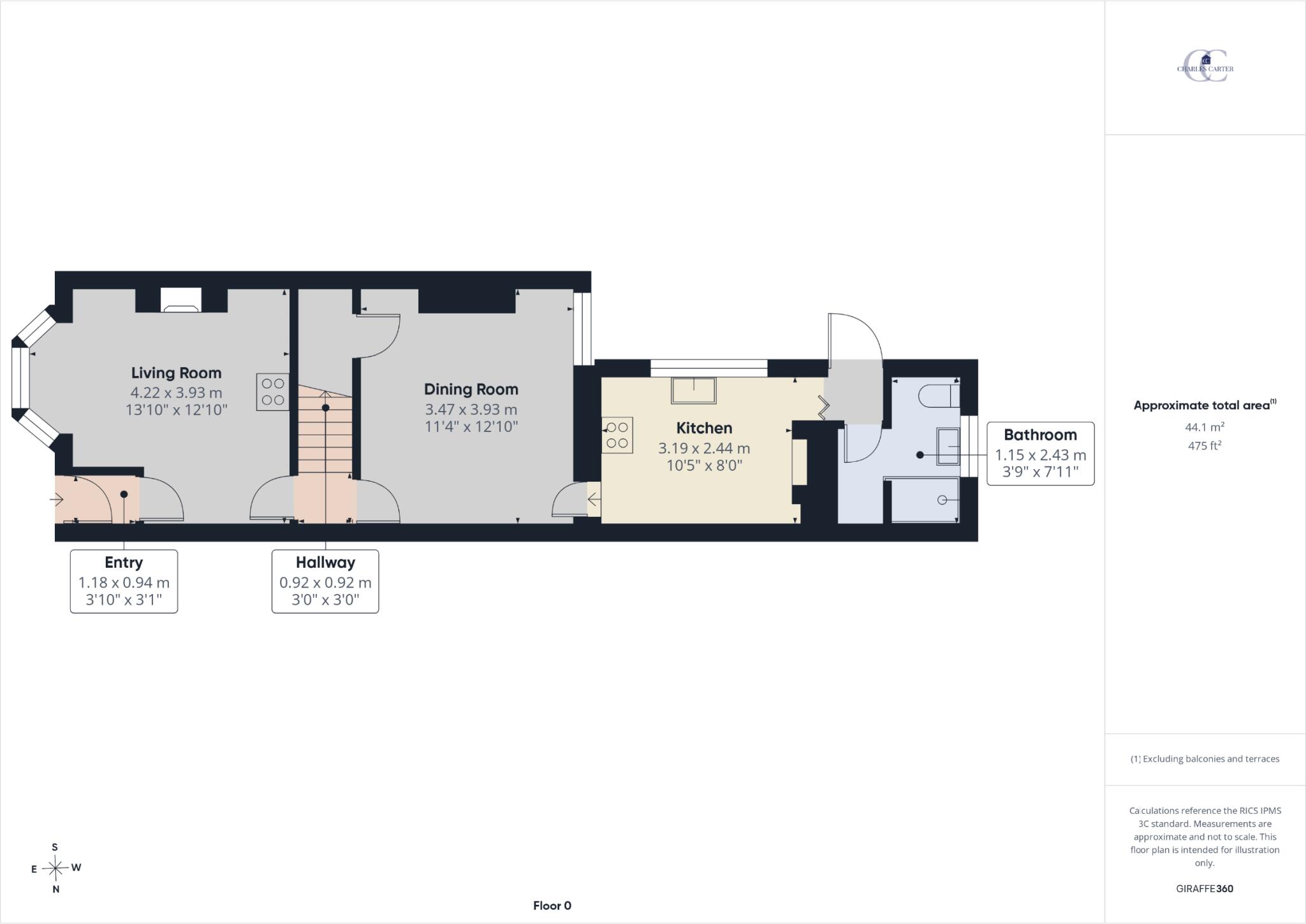 Wylds Lane, Worcester floorplan