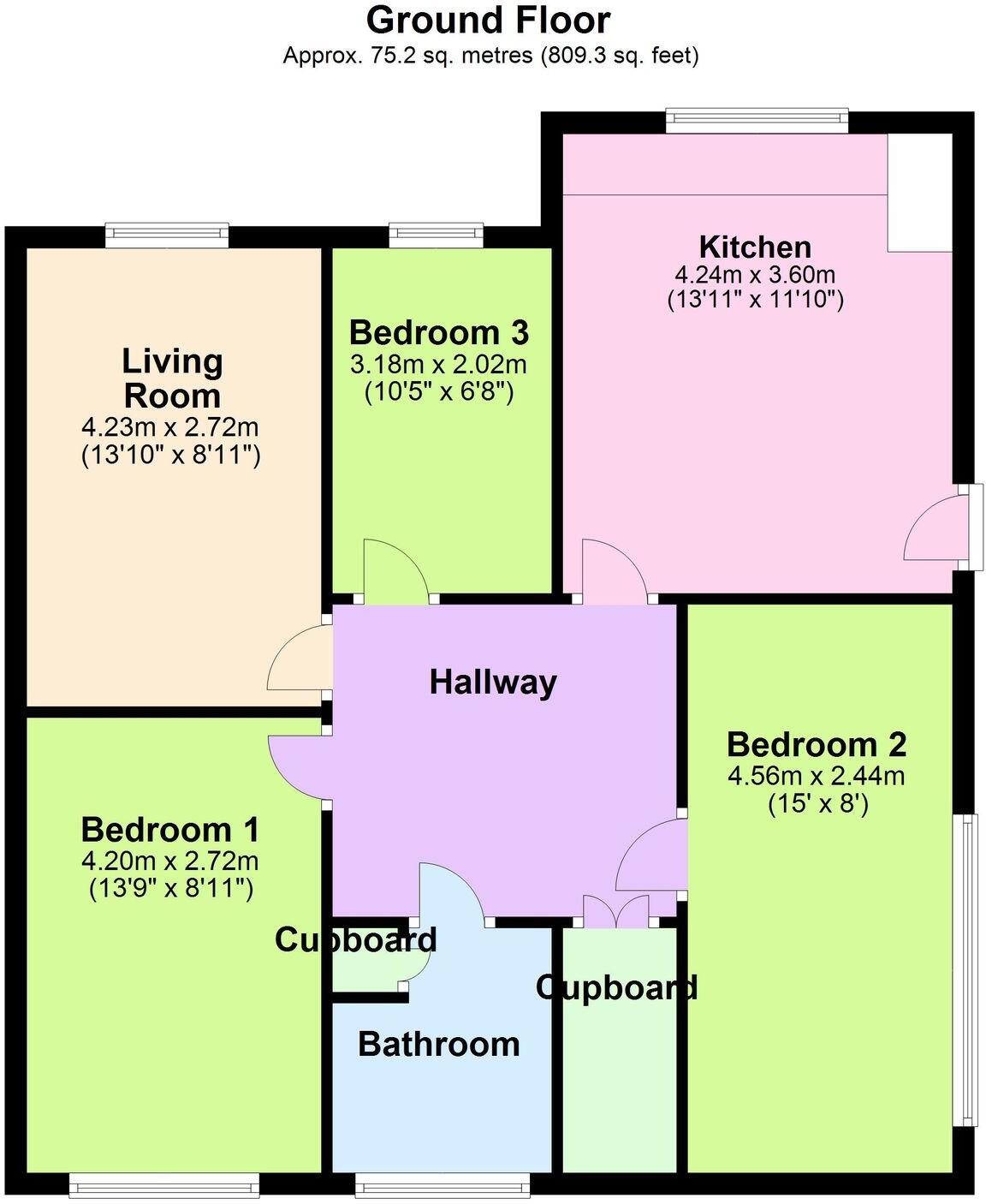 Grosvenor Avenue, Torquay, TQ2 floorplan