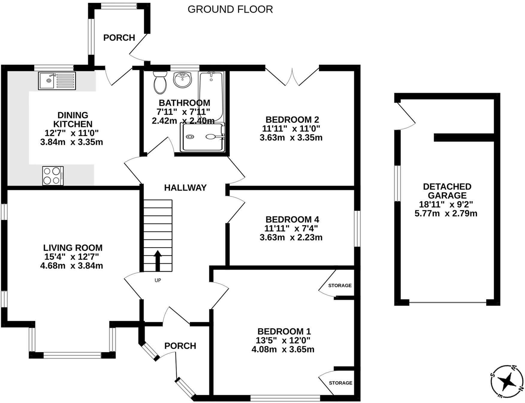 69 , Ormly Road, Ramsey floorplan