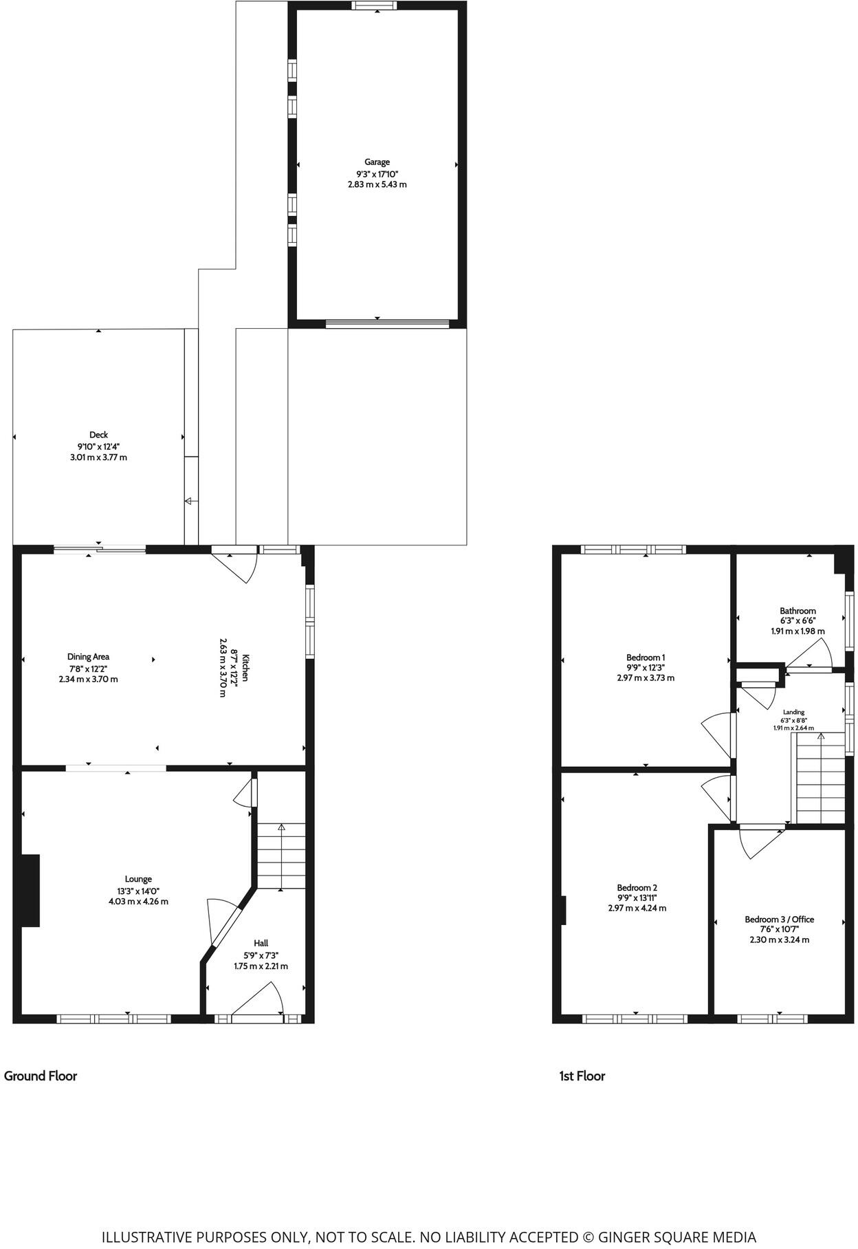 60, Spey Road, Troon, South Ayrshire floorplan