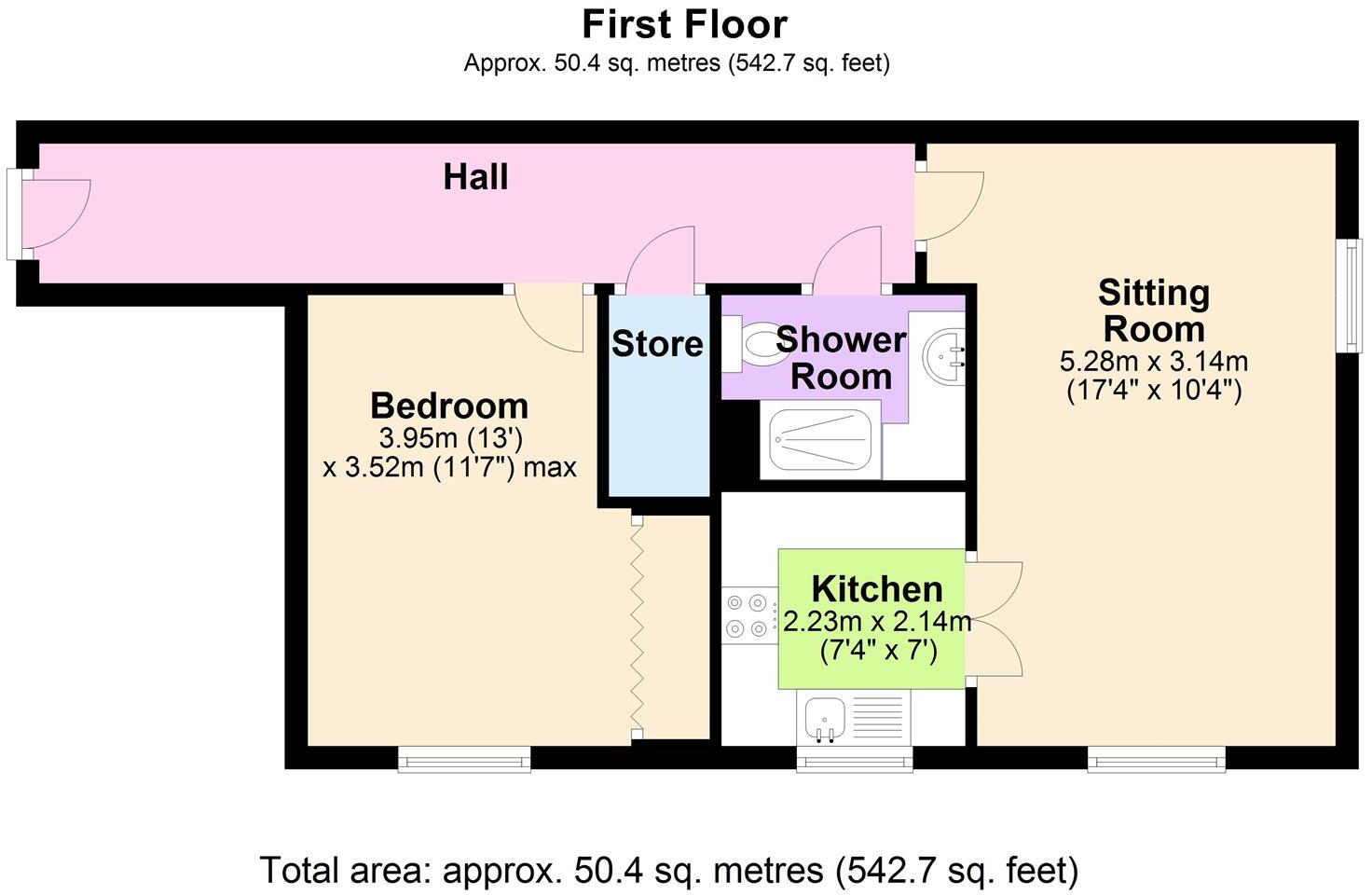 Greendale Court, Bedale floorplan