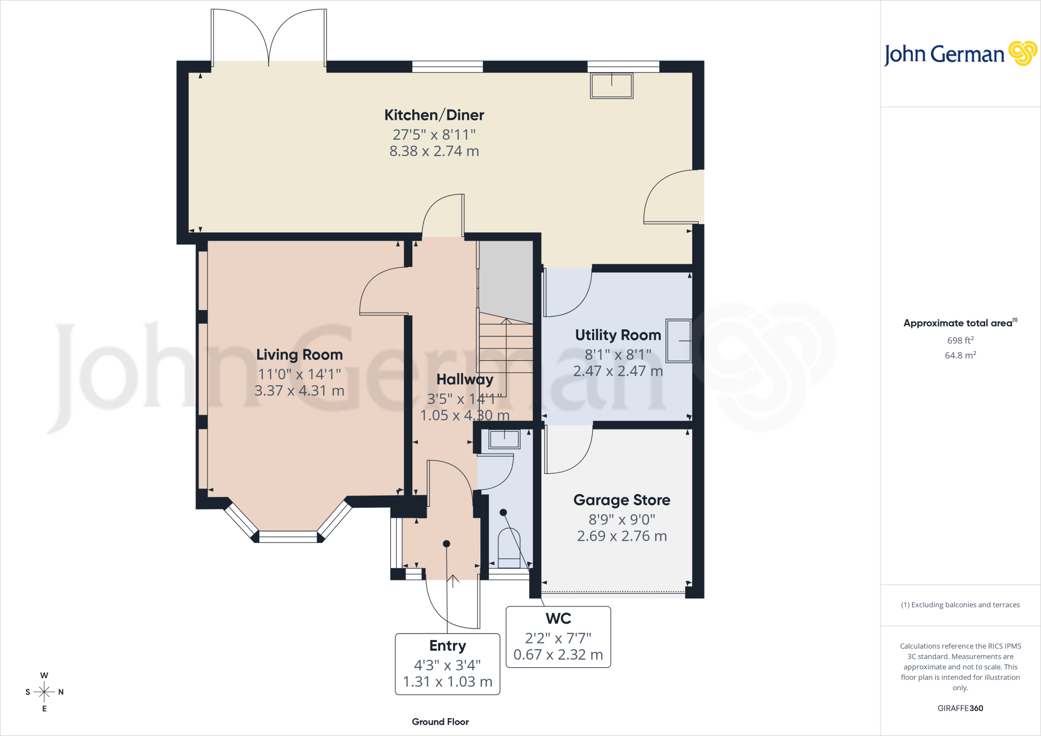 Chepstow Drive, Wildwood, Stafford floorplan