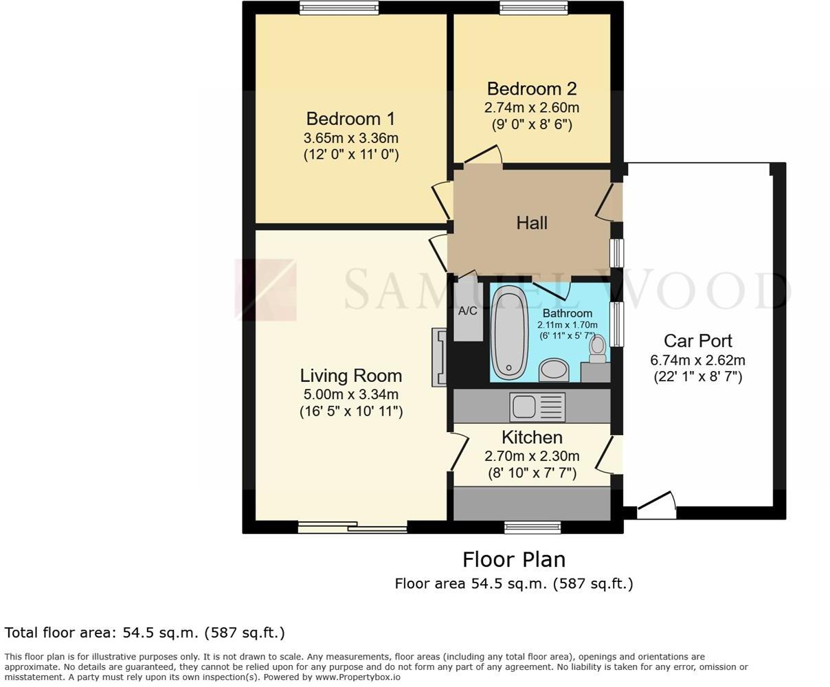 Poyner Road, Ludlow, Shropshire floorplan