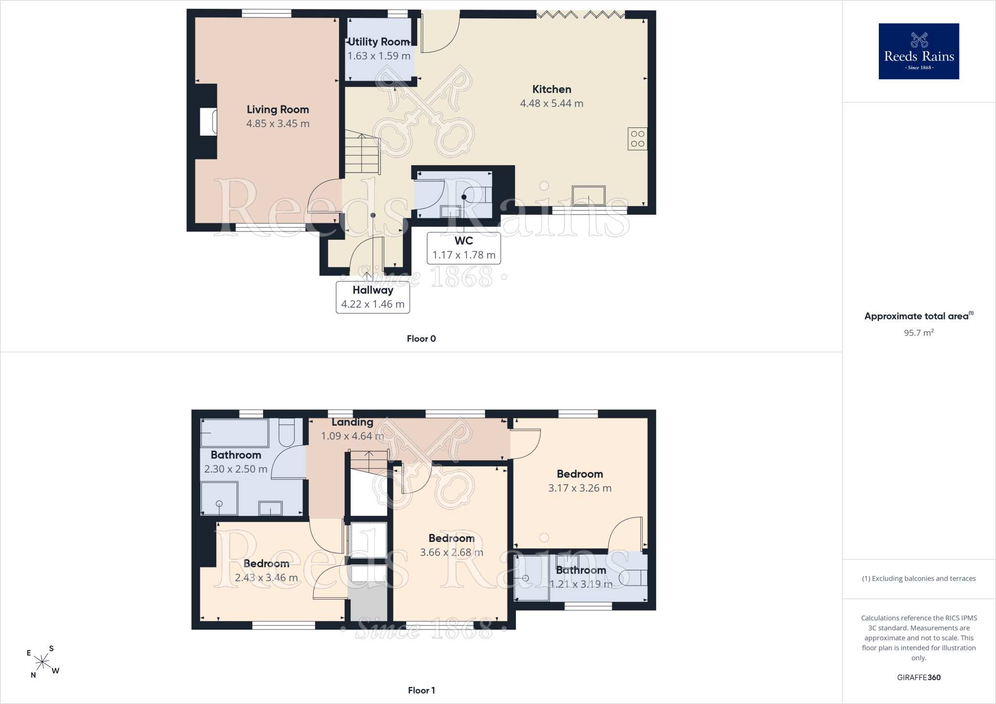 Wright Avenue, Rudheath, Northwich, Cheshire, CW9 floorplan