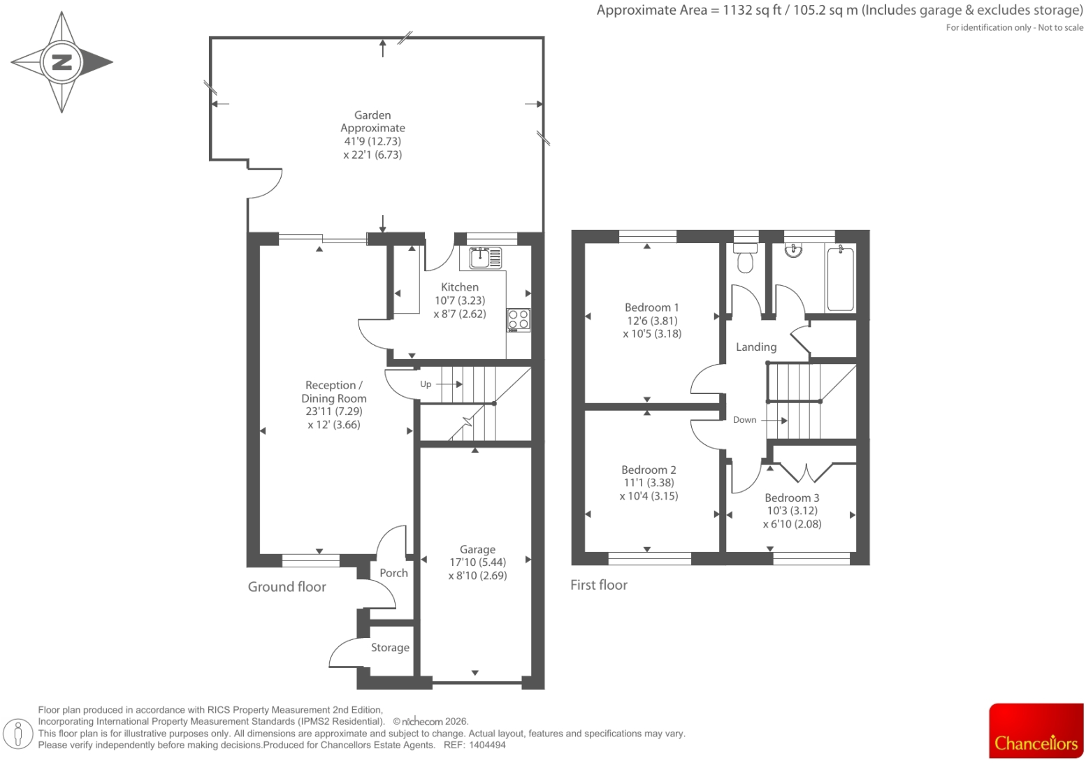 Holliers Crescent, Middle Barton, Chipping Norton floorplan