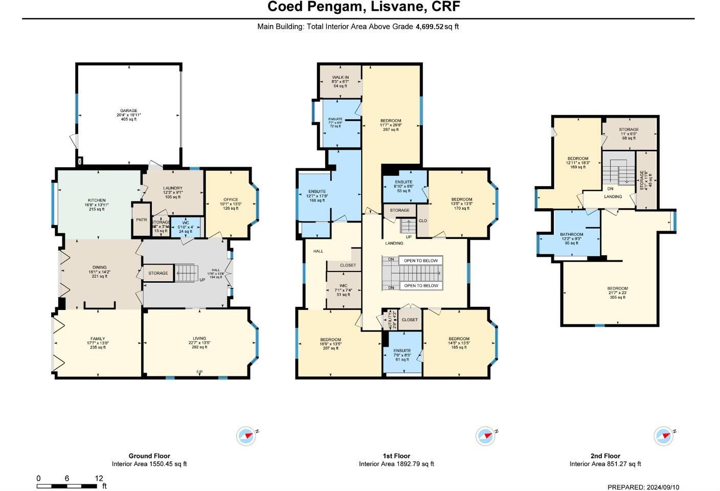 Coed Pengam, Lisvane, Cardiff floorplan