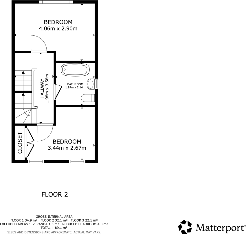Coniston Drive, Balby, Doncaster, DN4 floorplan