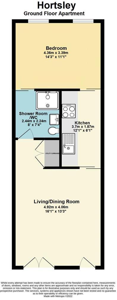 Sutton Park Road, Seaford floorplan