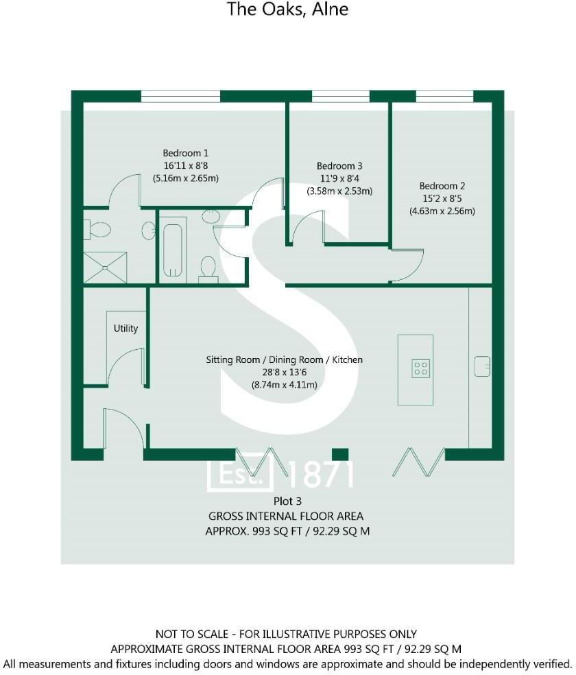 Forest Lane, Alne, York floorplan