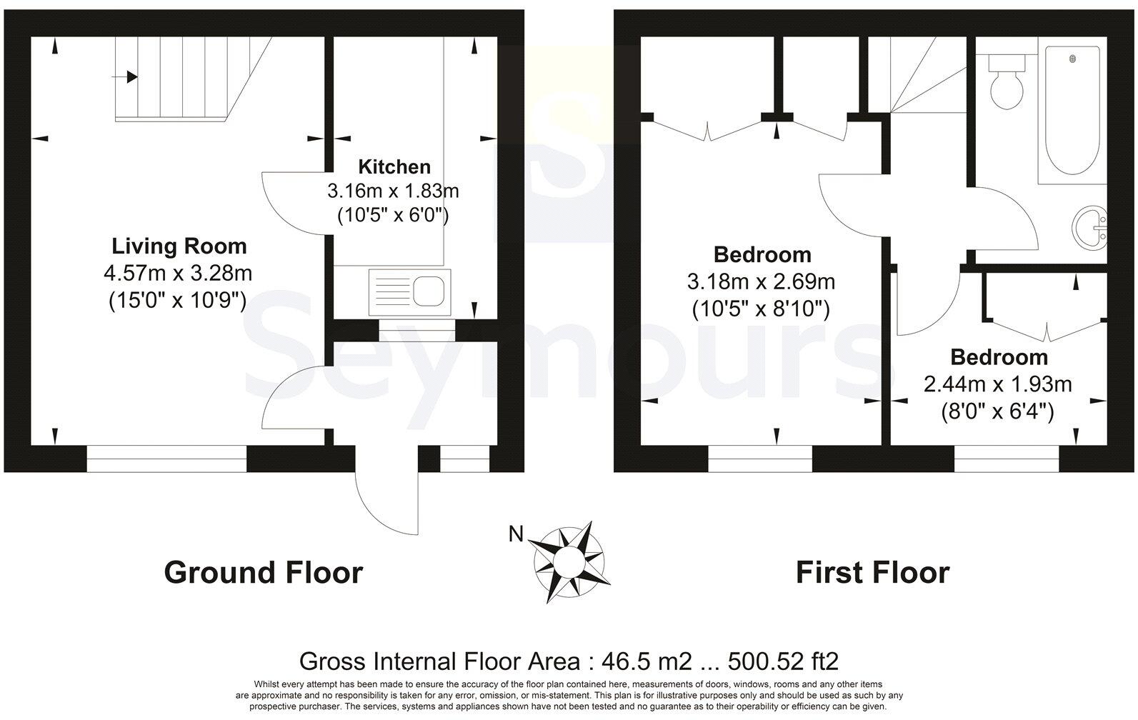 Armadale Road, Woking, Surrey, GU21 floorplan
