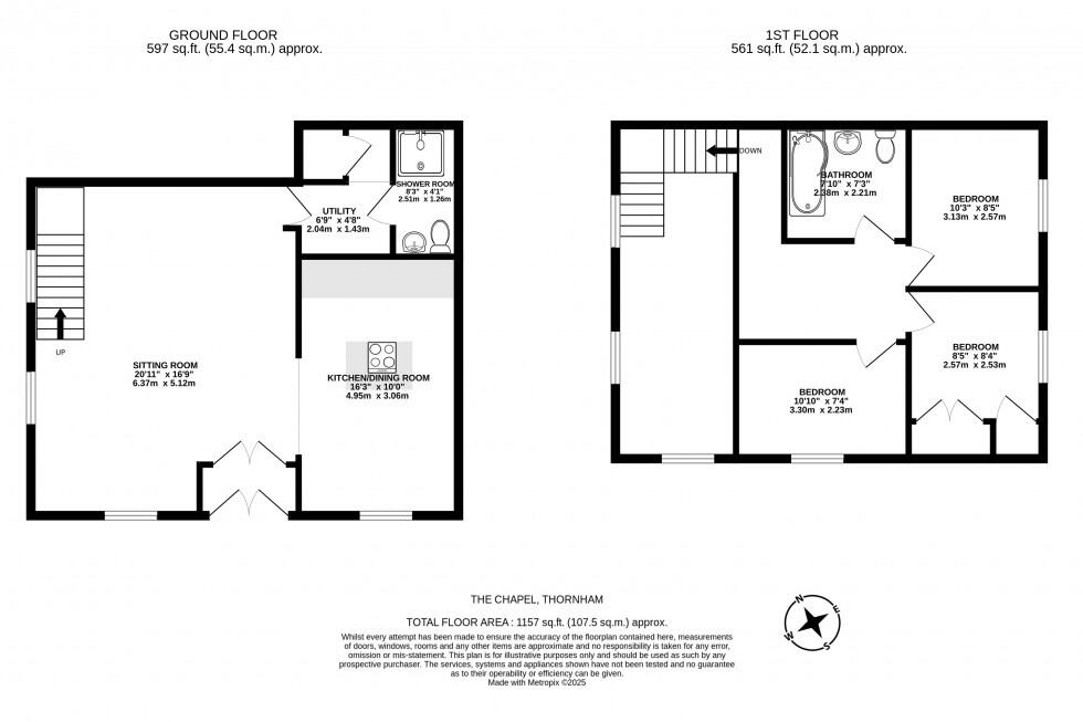 High Street, Thornham, Norfolk floorplan