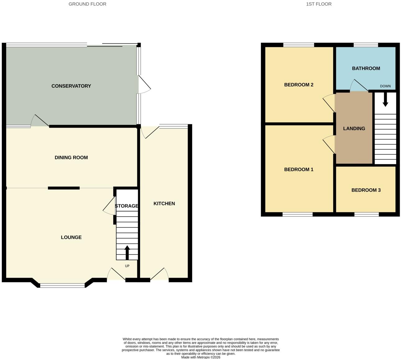 Lodge Road, Wednesbury floorplan