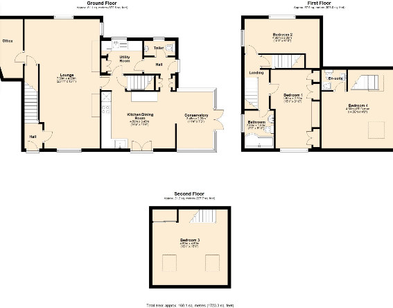 Newgate, Mirfield, Kirklees floorplan