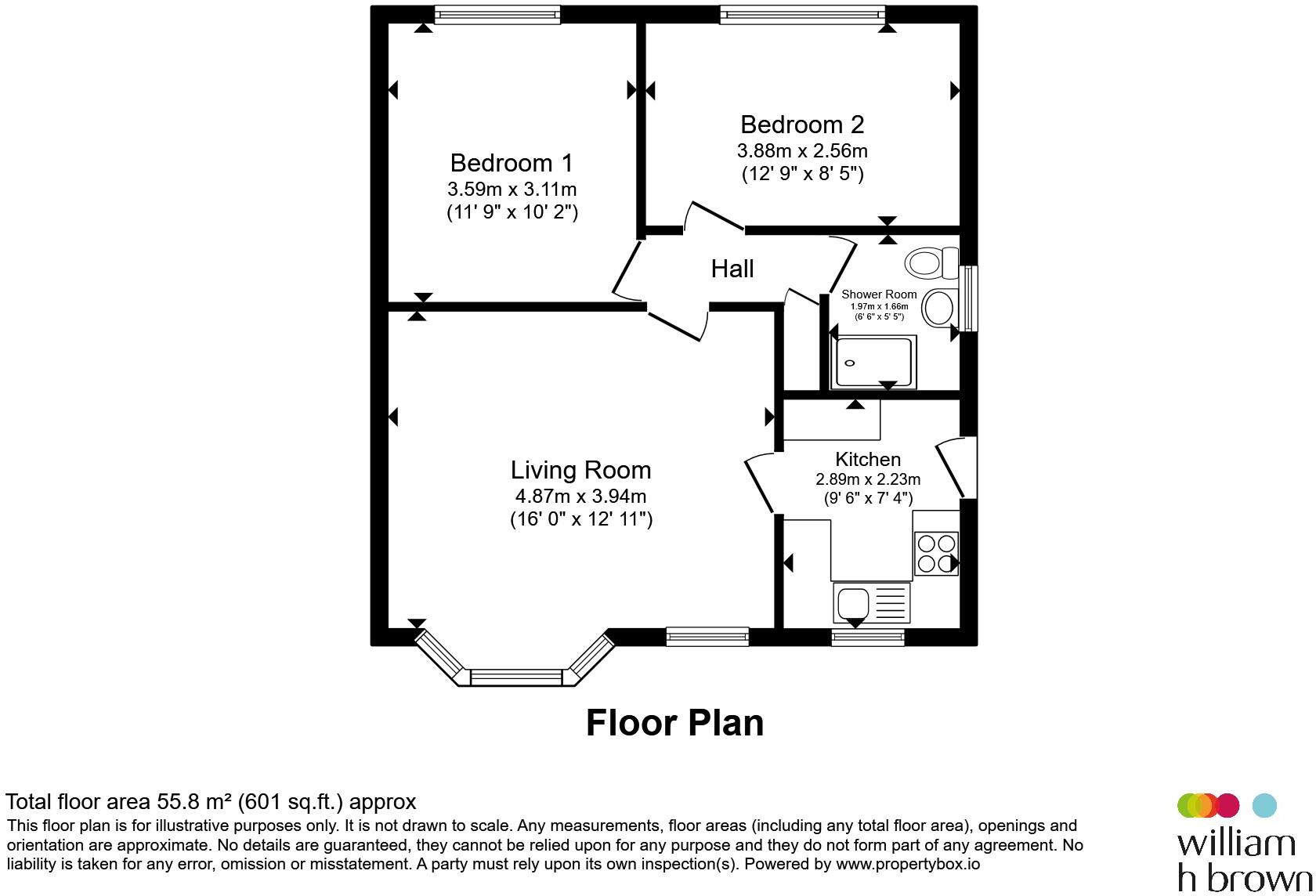 Bleak Avenue, Shafton, Barnsley floorplan