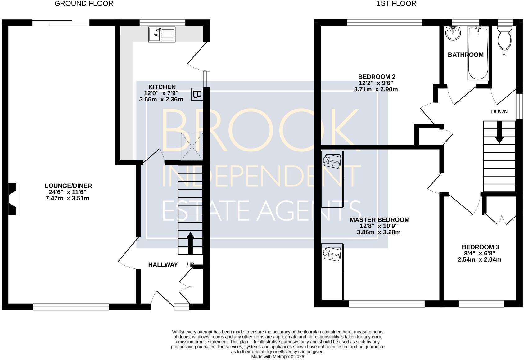 Southfields Close, Bishops Waltham SO32 floorplan