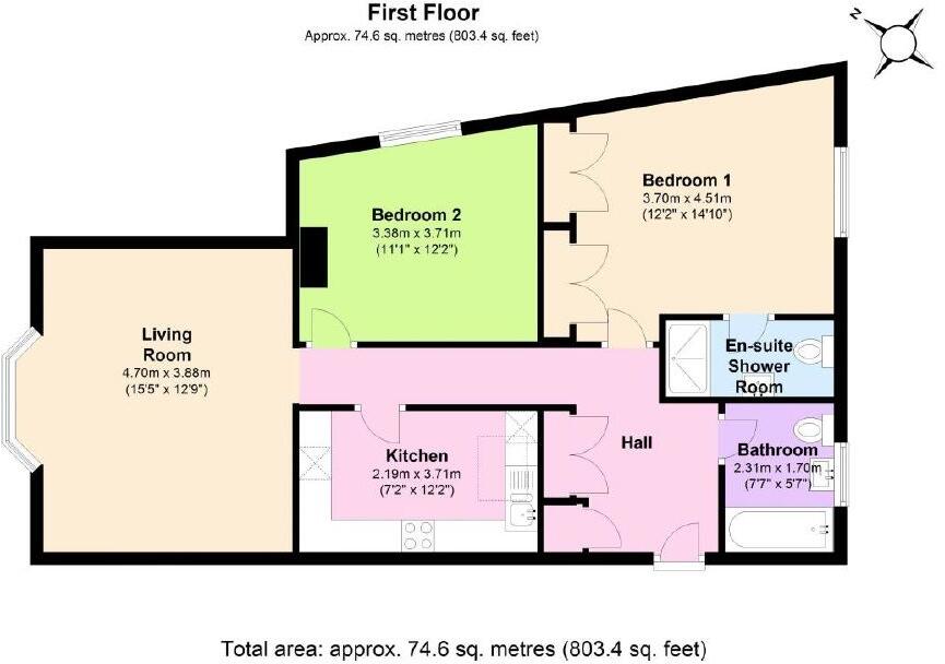 Lingfield Road  floorplan