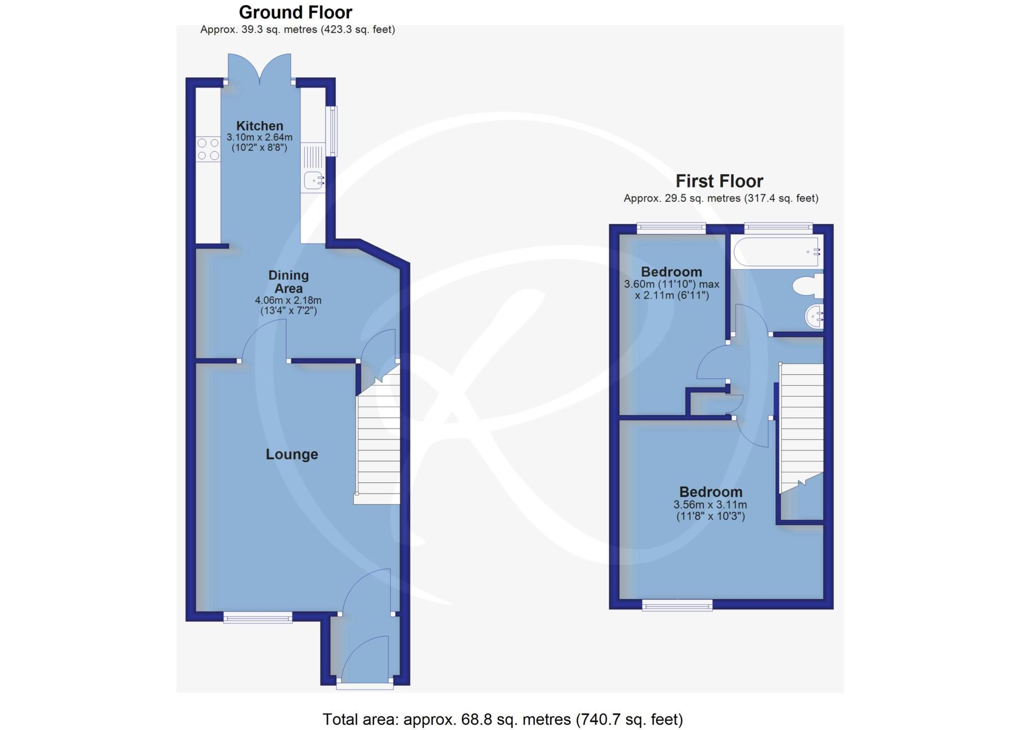 Abbots Close, Woolsery floorplan