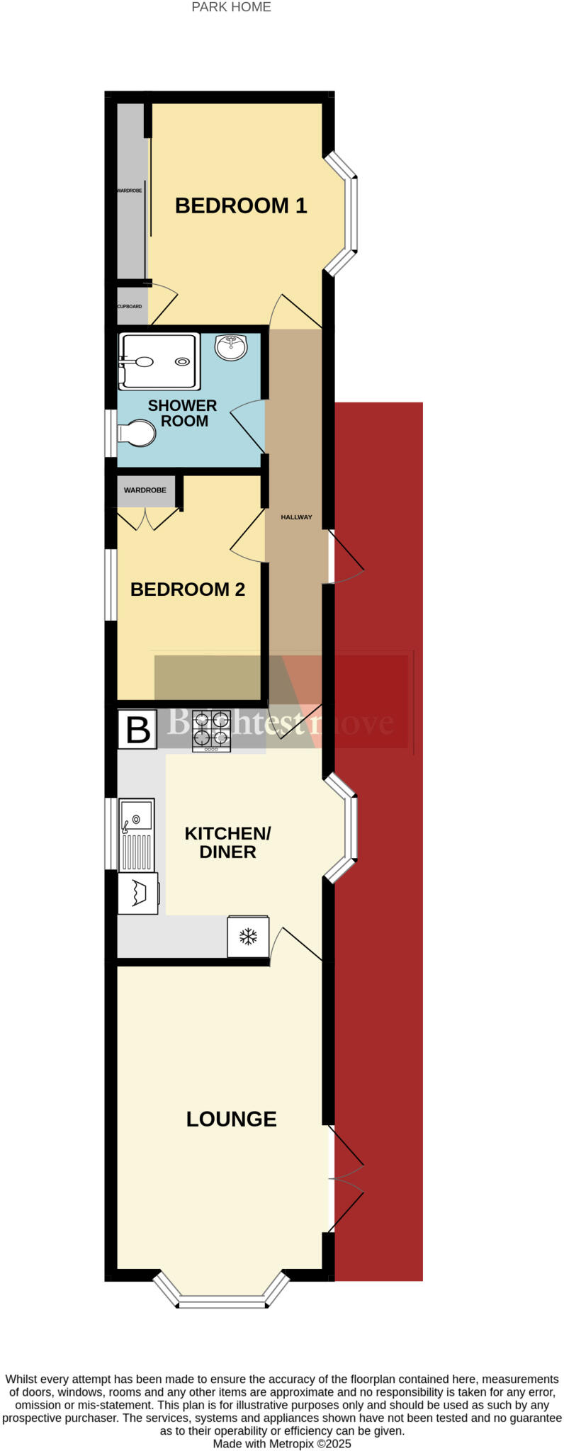 Summer Lane Park Homes, Banwell floorplan