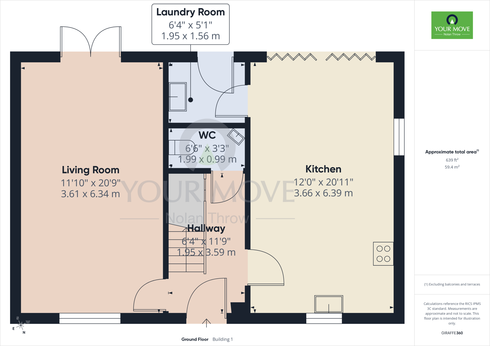 Clover Lane, Wootton, Northampton, Northamptonshire, NN4 floorplan