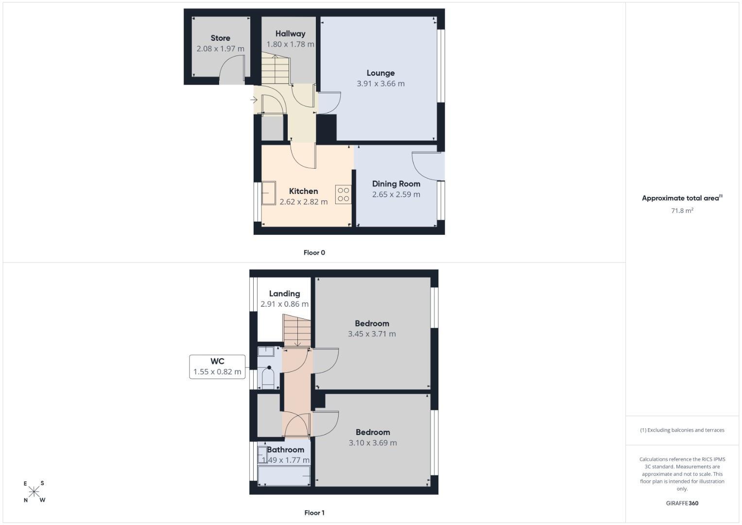 Parkside Terrace, Cullingworth, Bradford floorplan