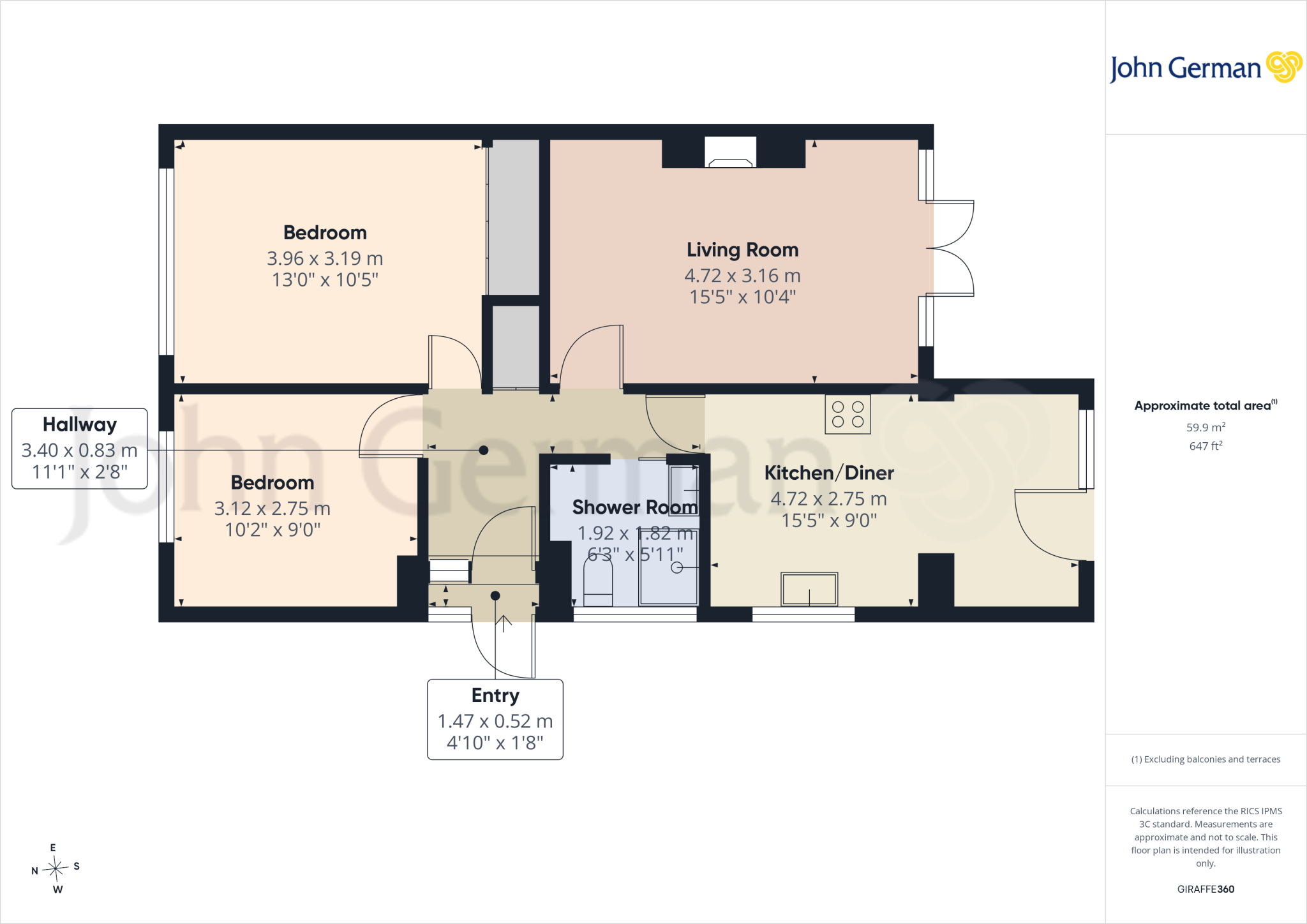 Kensington Avenue, Loughborough floorplan