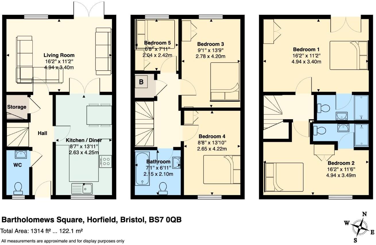 Bartholomews Square, Horfield, Bristol floorplan