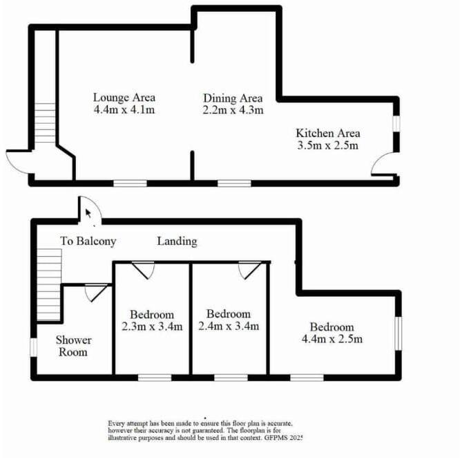 - Hill Top Road, Thornton, Bradford floorplan