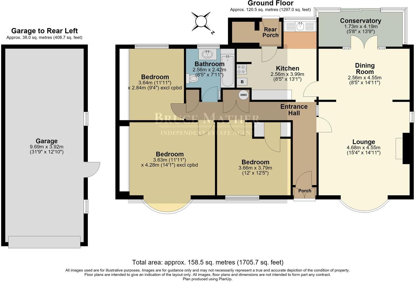 Middlegate Road West, Frampton floorplan