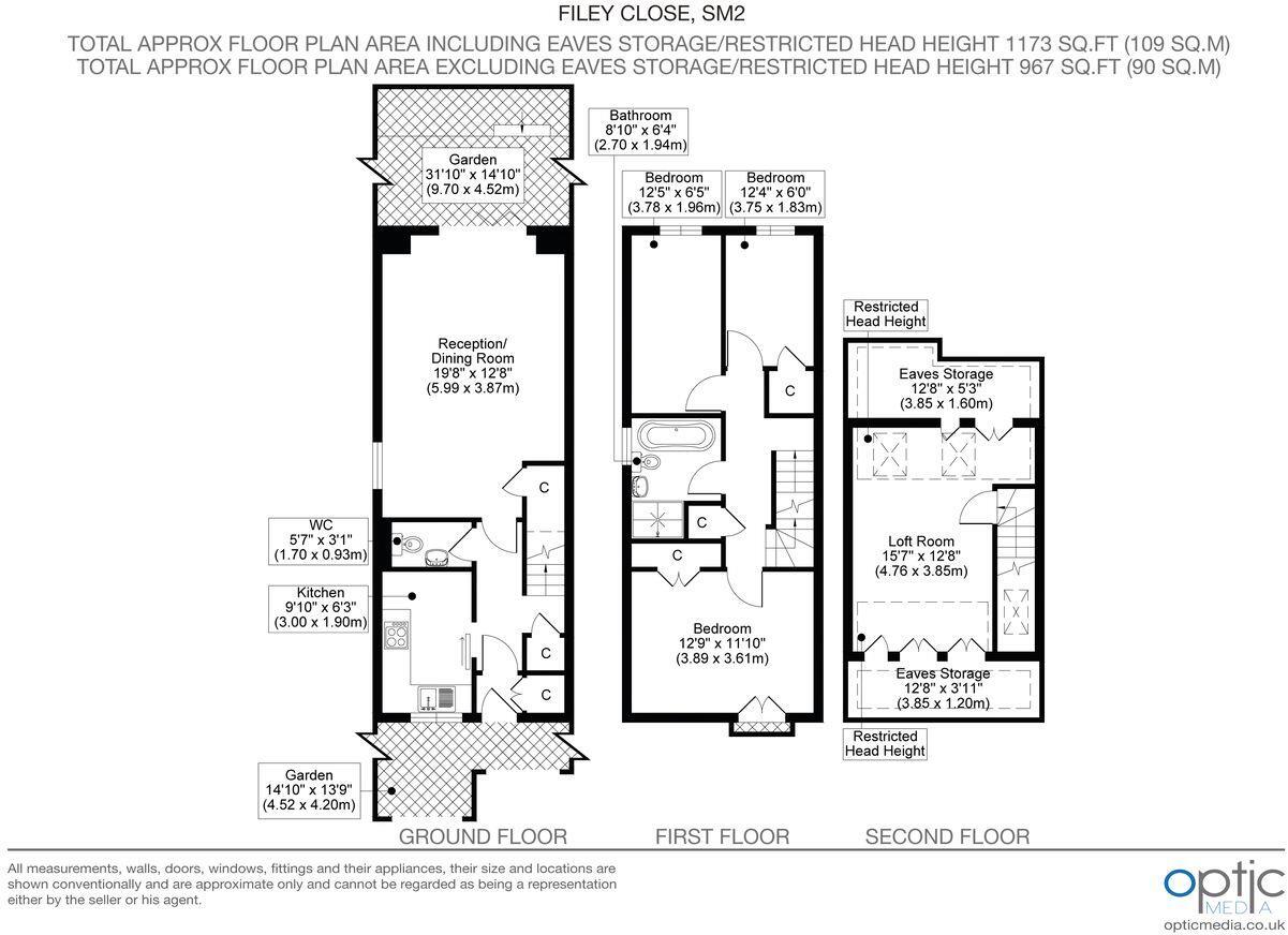 Filey Close, South Sutton floorplan