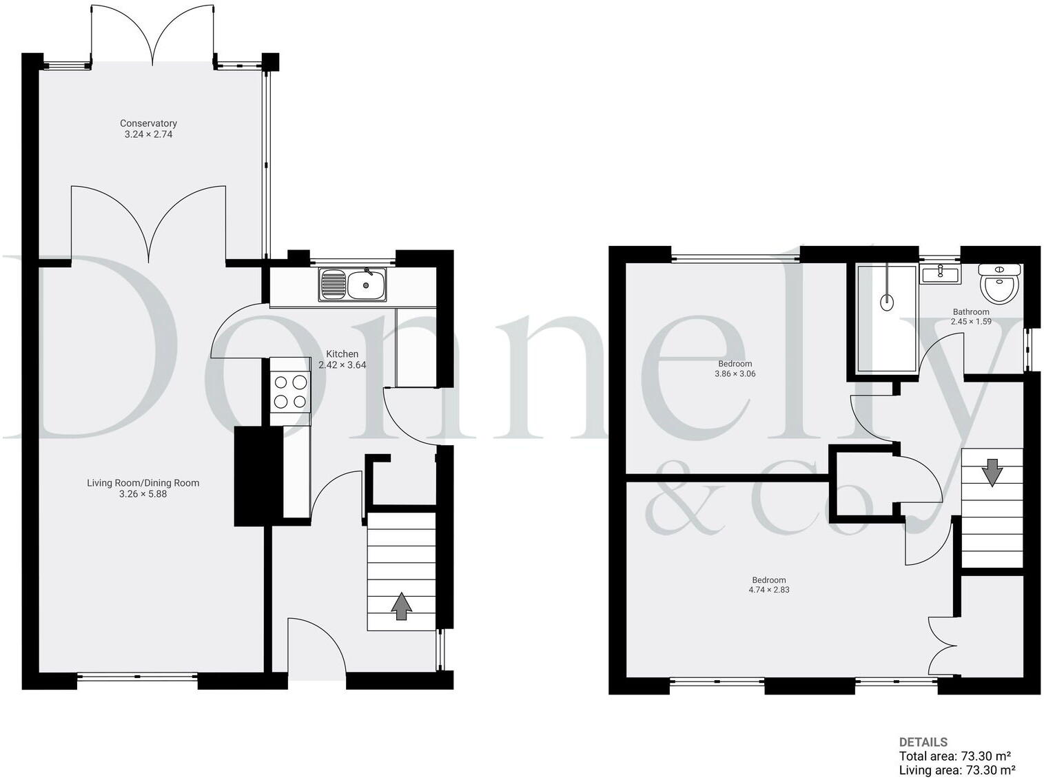 Bedford Drive, Cookridge, Leeds, LS16 6DJ floorplan