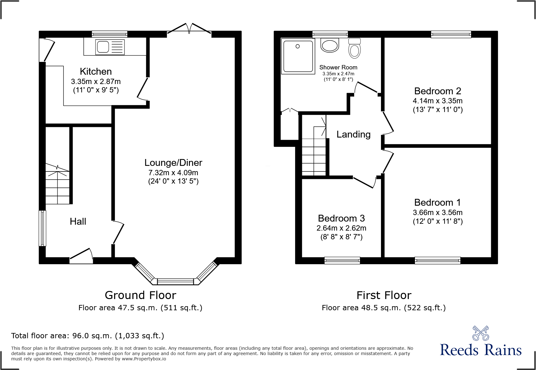 Deepdale Road, Blackpool, Lancashire, FY4 floorplan