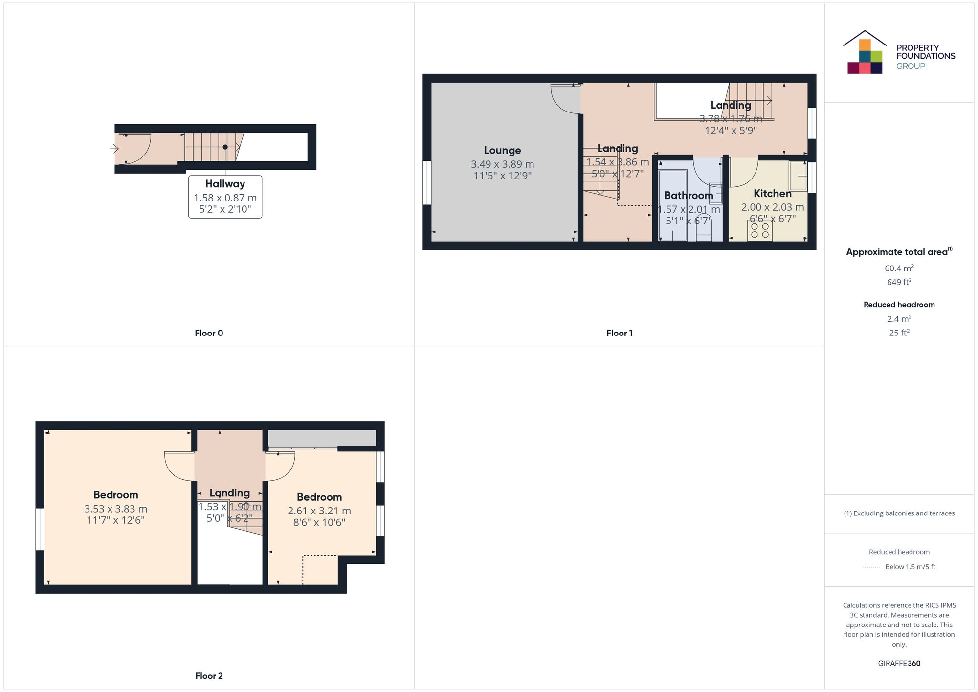 Howard Street, Reading, RG1 floorplan