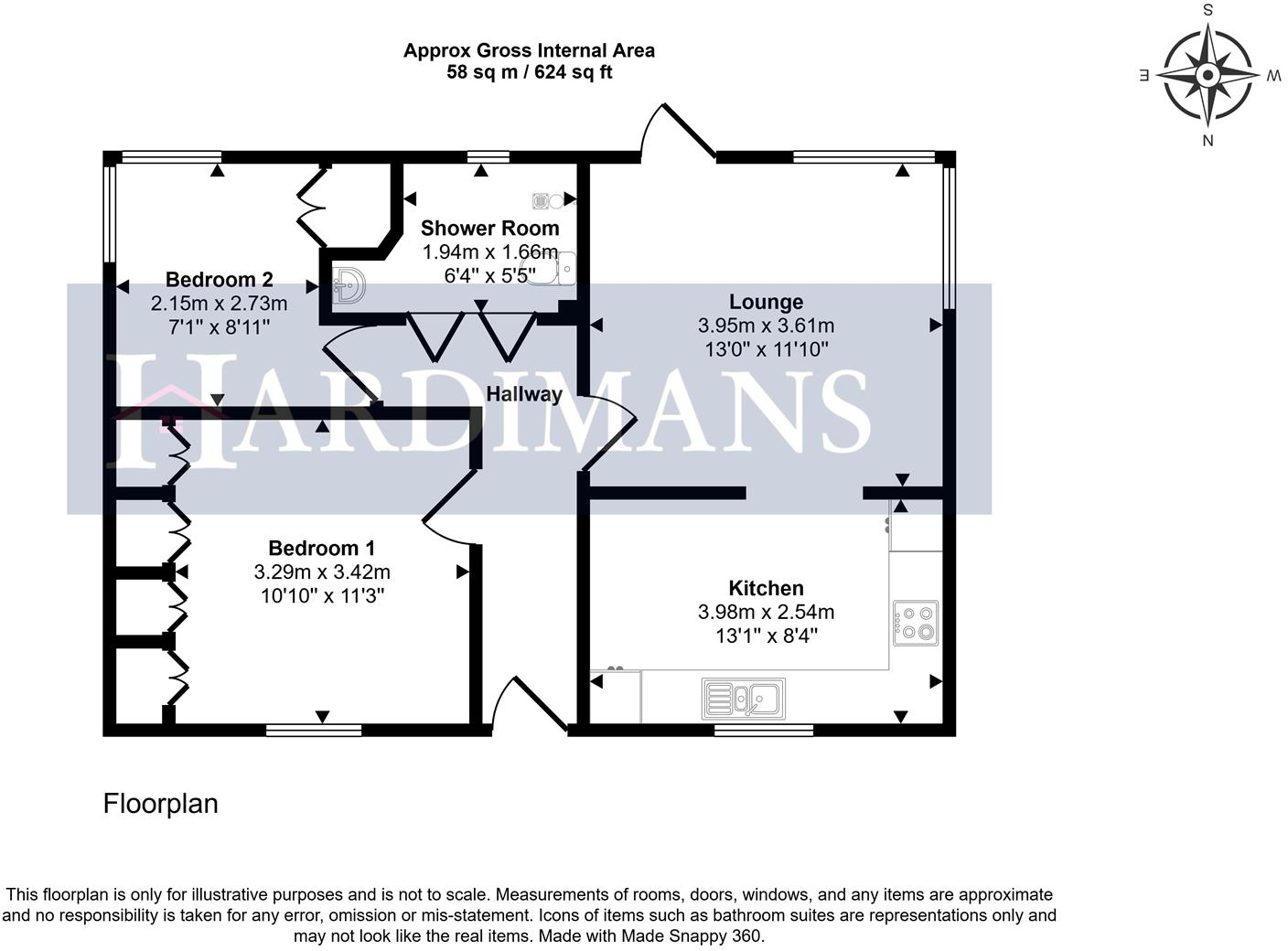 Chapel Road, Carlton Colville, Lowestoft floorplan