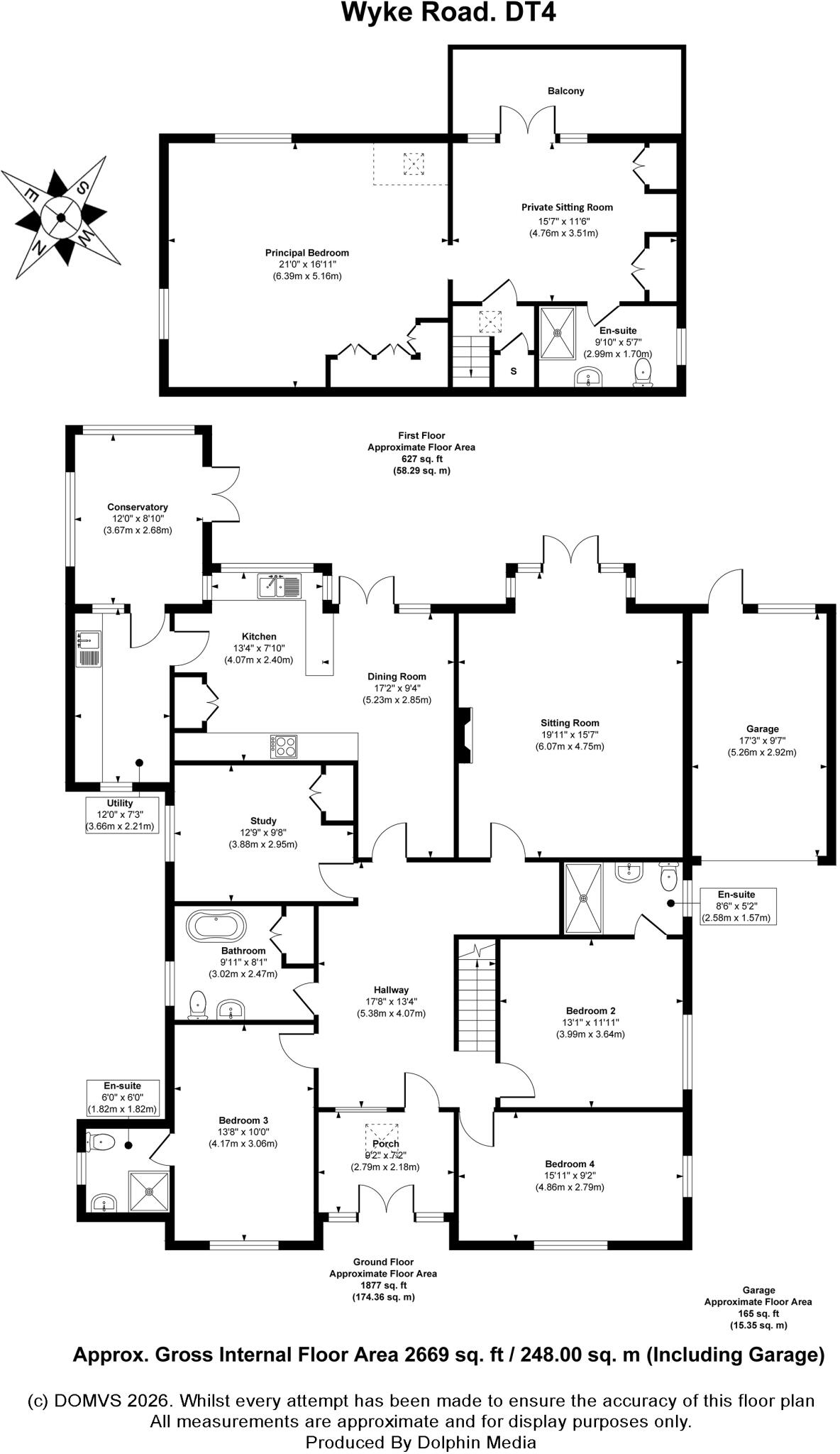 Weymouth, Dorset floorplan