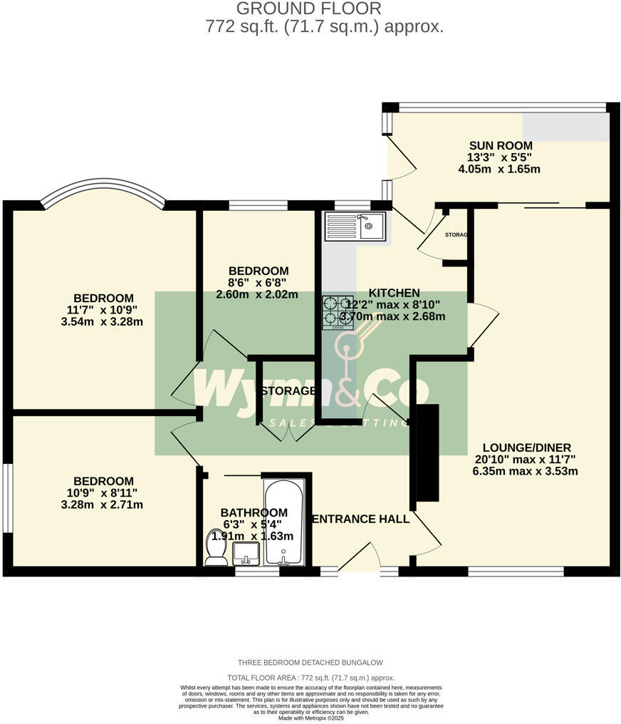 Cherry Tree Crescent, Walton, Wakefield floorplan
