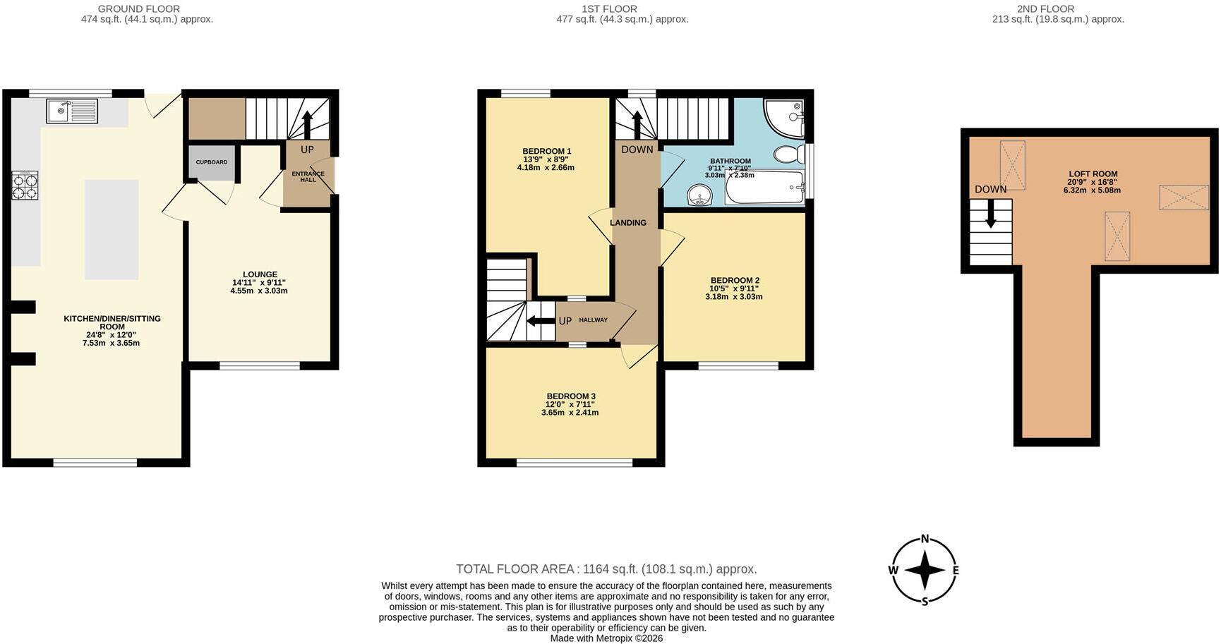 Far Lane, Rotherham floorplan