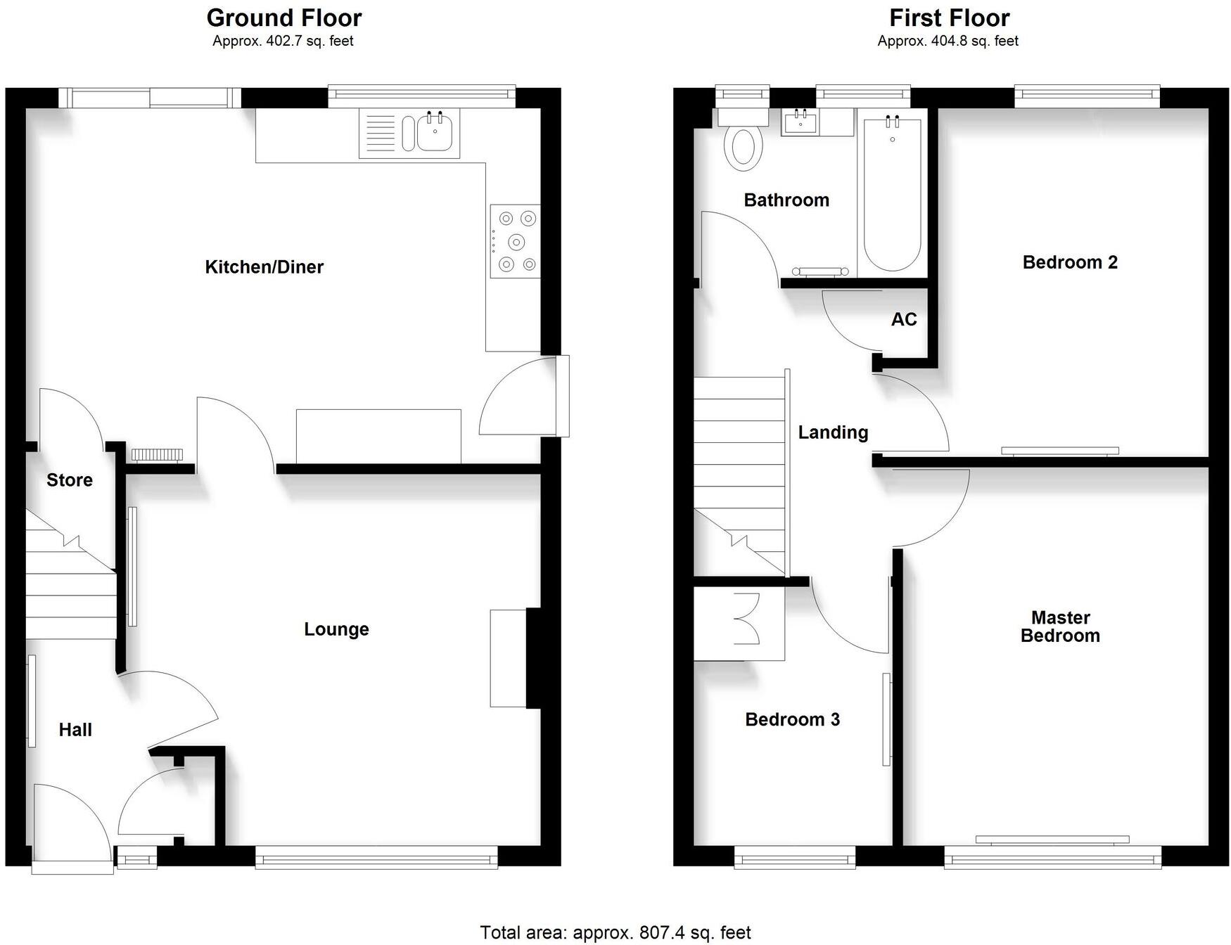 Balmoral Avenue, Shepshed, LE12 floorplan
