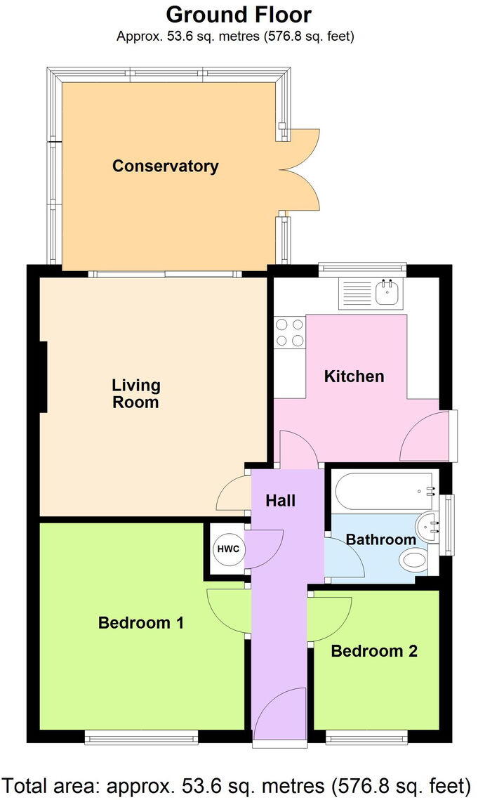 Lester Drive, Haddenham floorplan