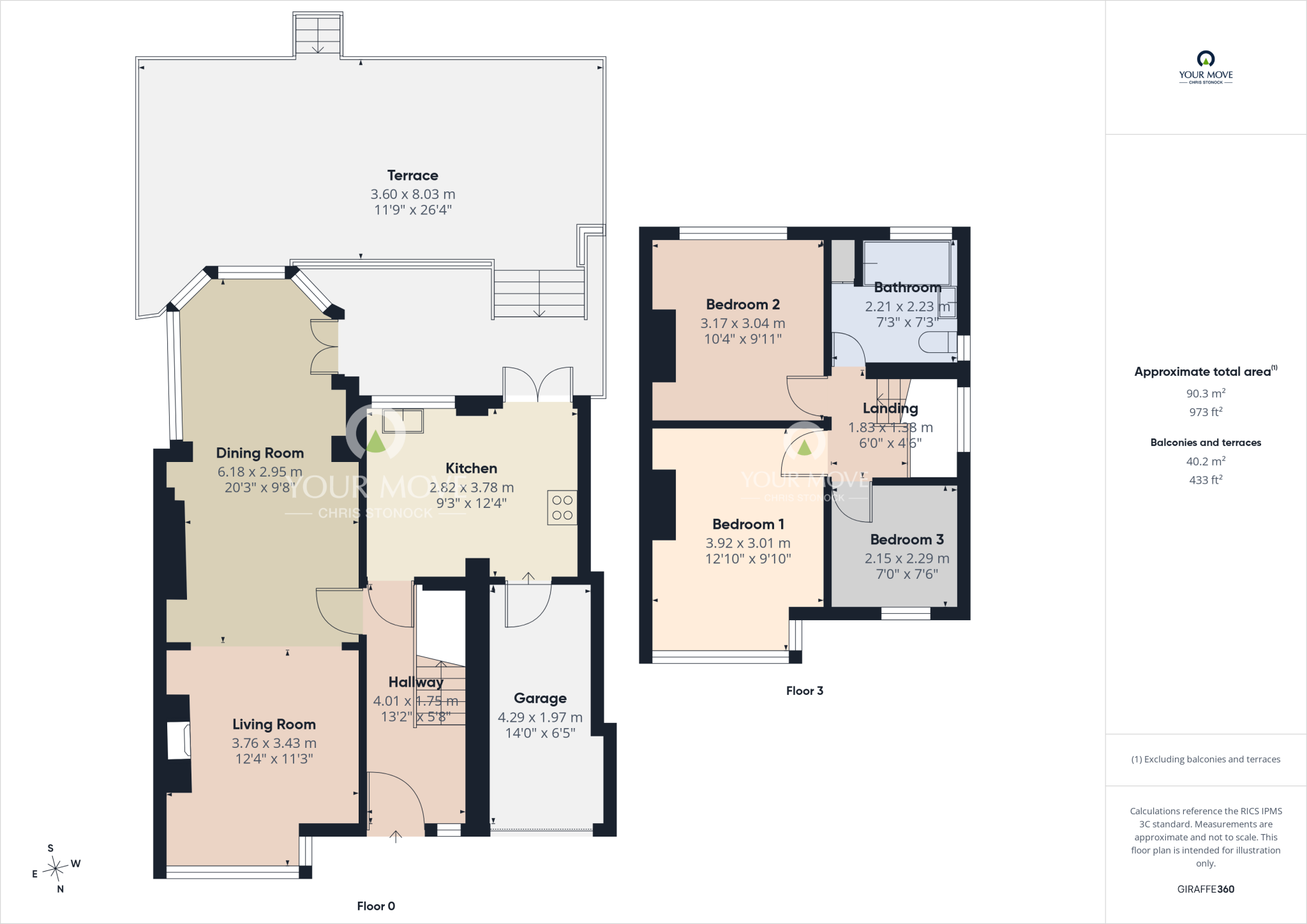 Western Avenue, West Denton, Newcastle upon Tyne, Tyne and Wear, NE5 floorplan