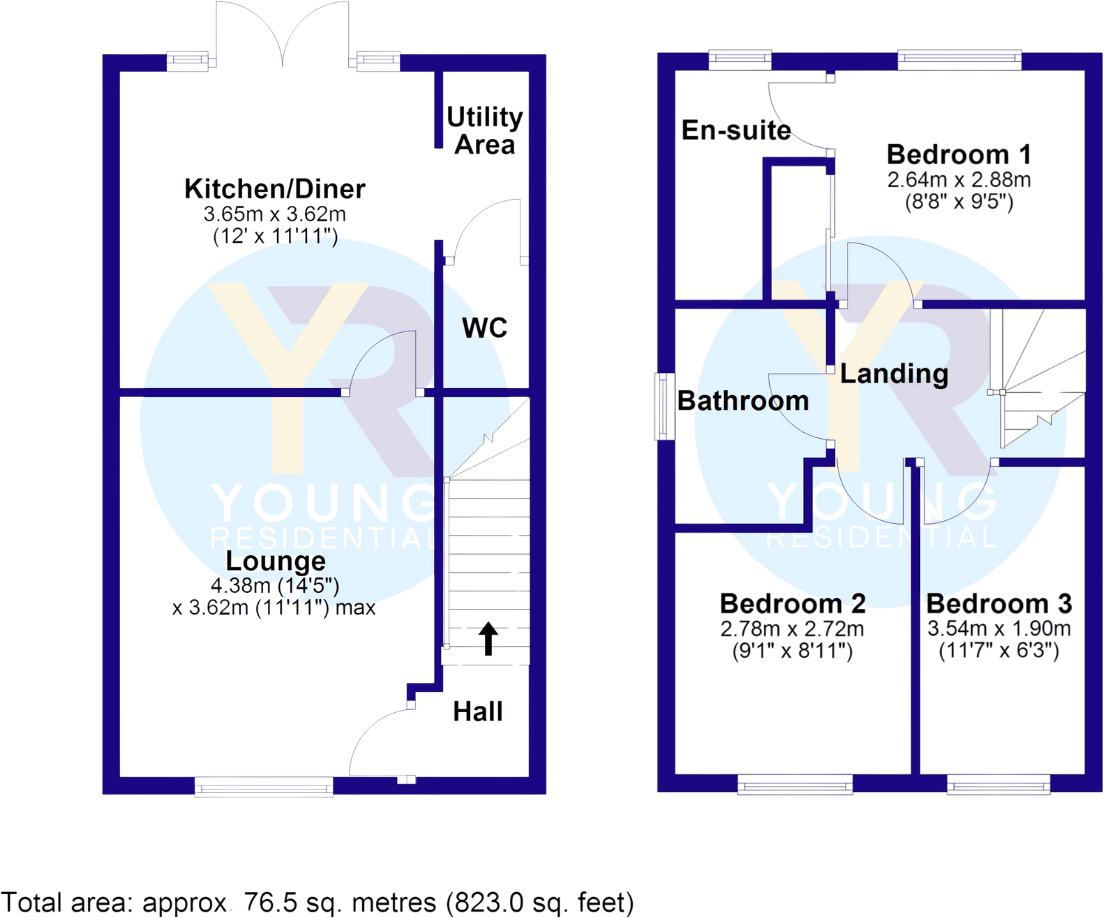 Jute Crescent, St. Neots, Cambridgeshire floorplan