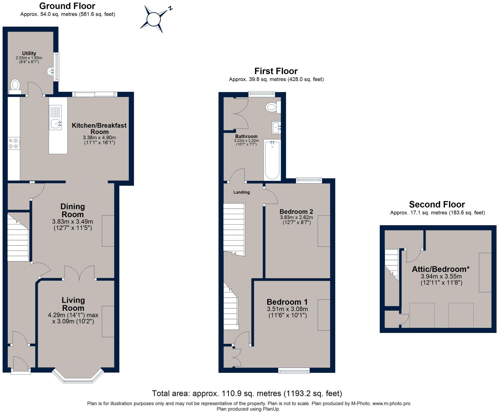 Brooke Road, Oakham, Rutland floorplan