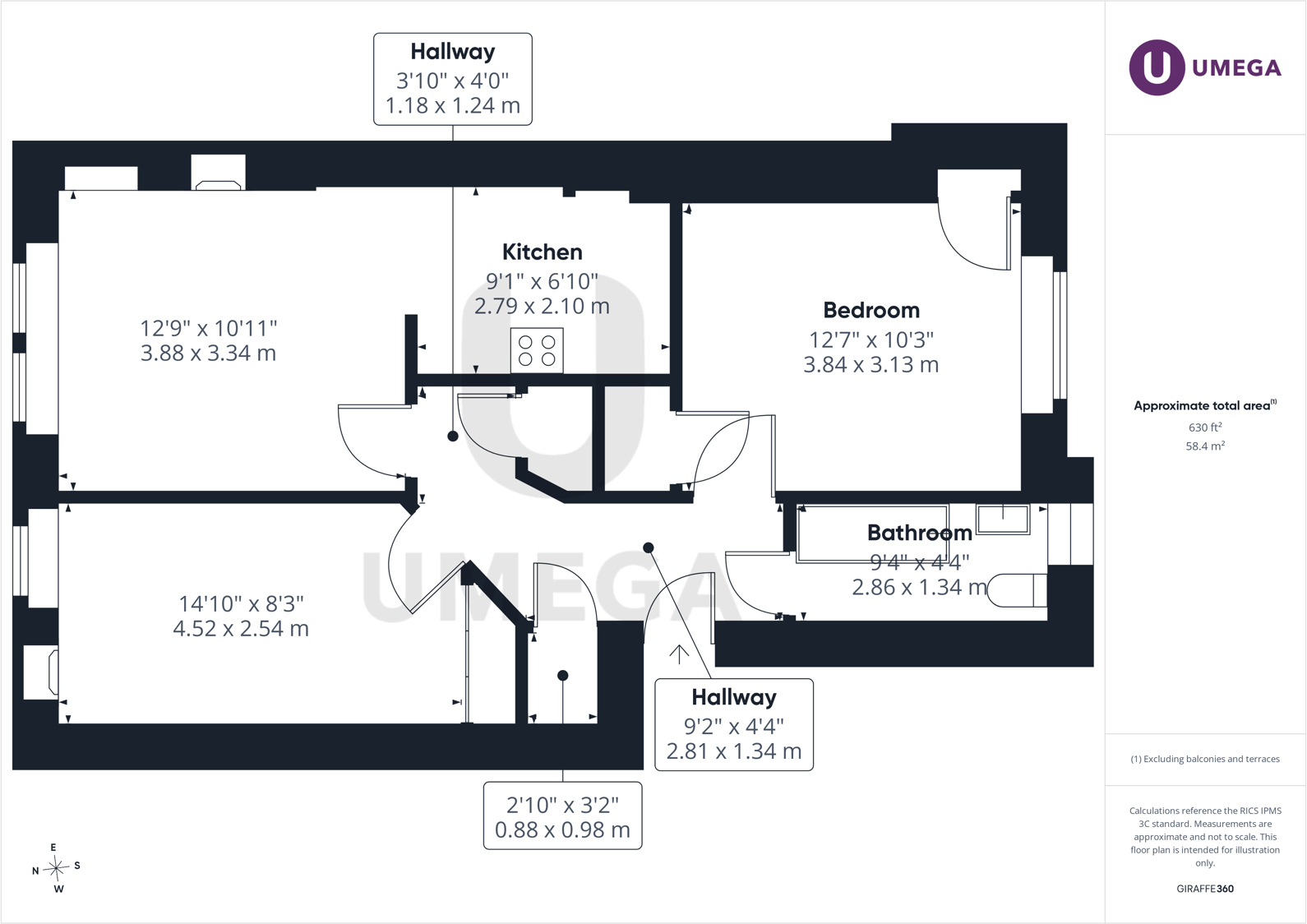 Roseburn Place, Edinburgh, Edinburgh, EH12 floorplan