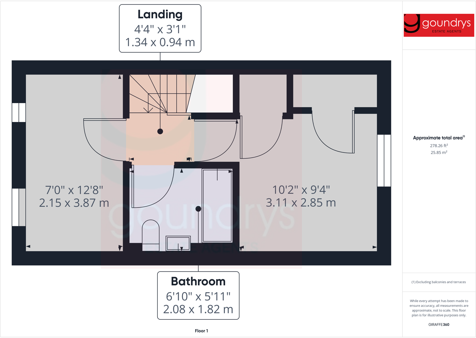 Agar Crescent, Falmouth, TR11 5XJ floorplan