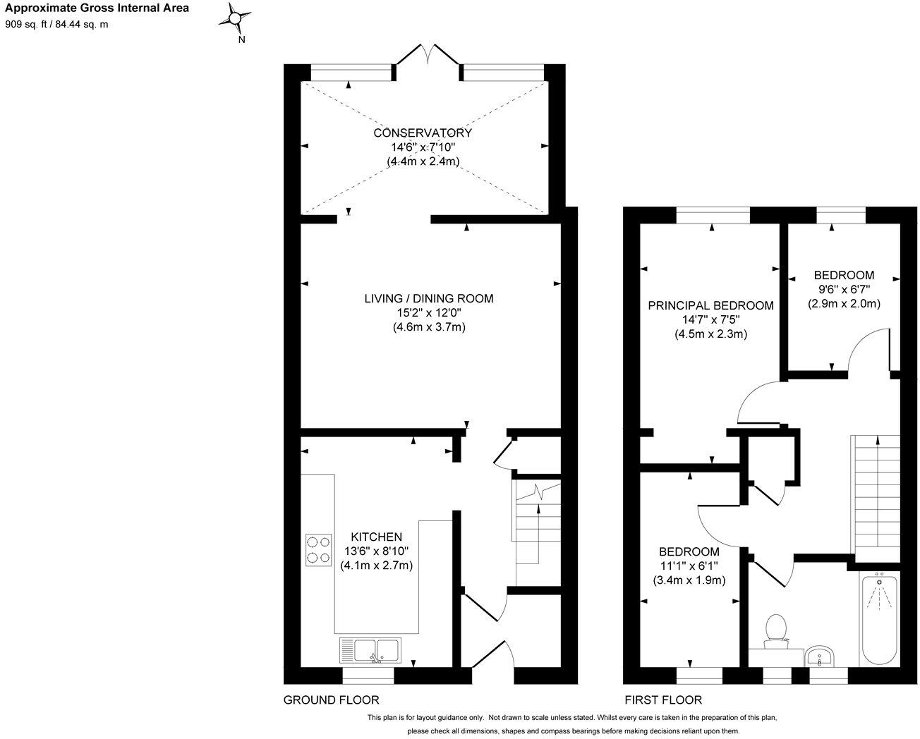 William Russell Court, Woking, Surrey, GU21 floorplan