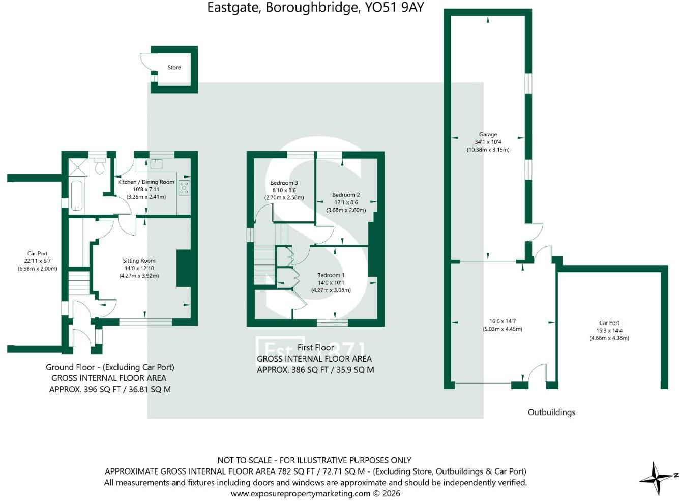 East Gate, Boroughbridge floorplan
