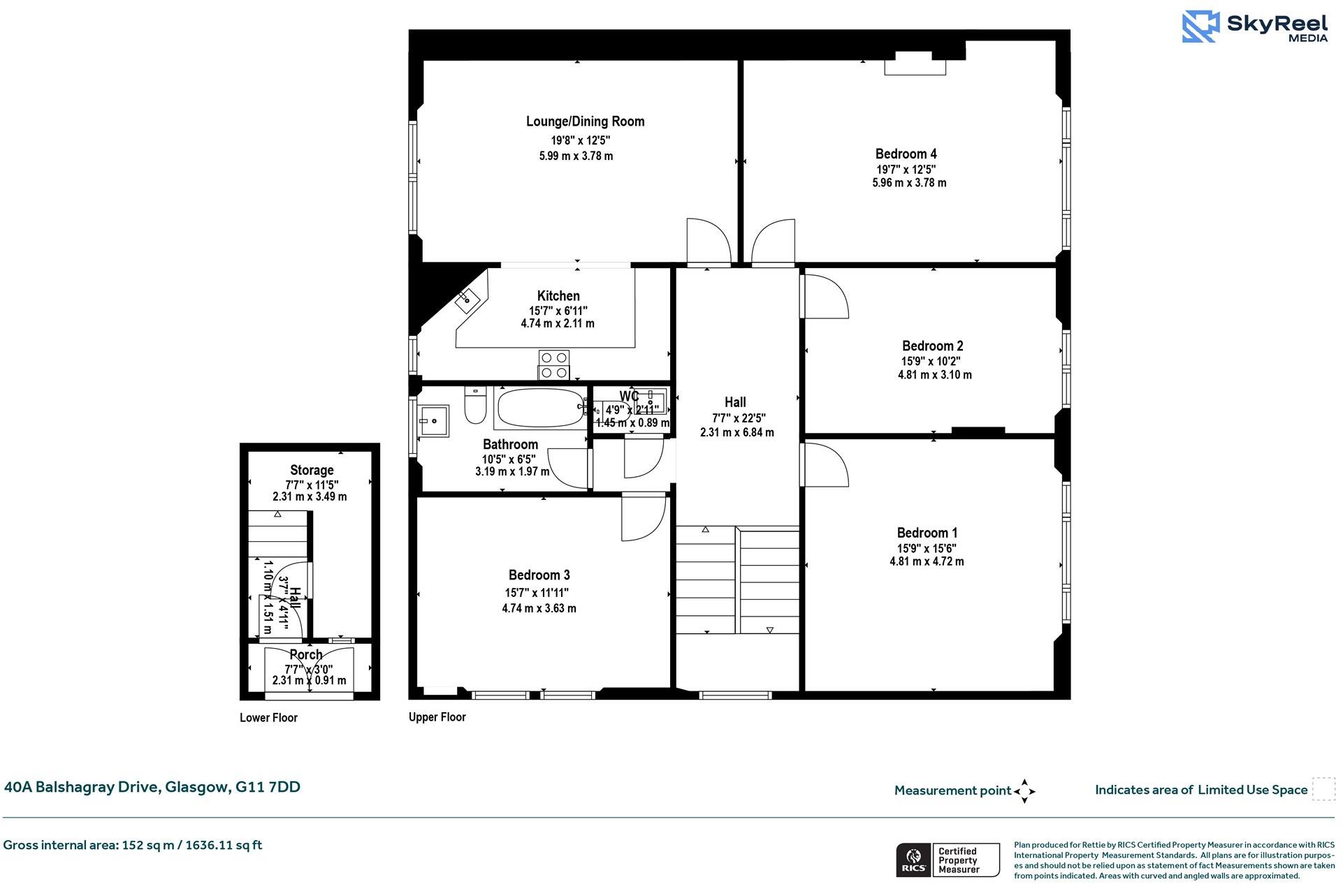 Balshagray Drive, Broomhill, Glasgow floorplan